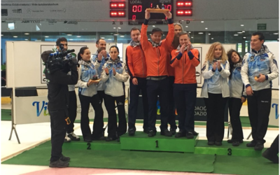 San Prudencio se llena de Curling, de la mano de Harrikada