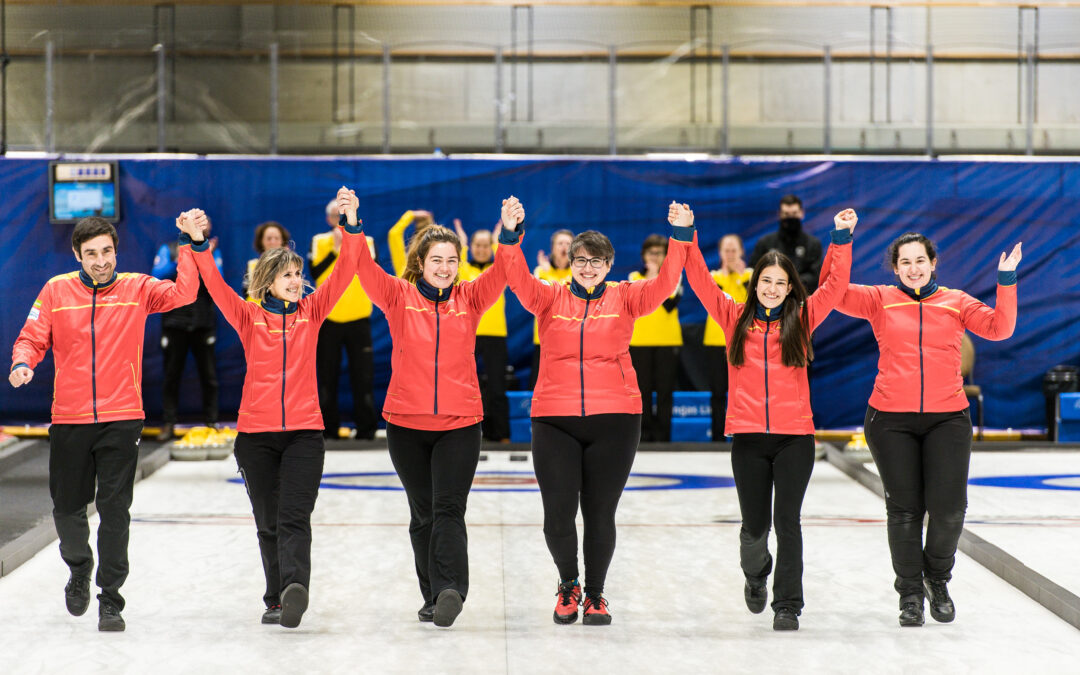 Las chicas de Harrikada consiguen la plata en el Campeonato de Europa C de Curling Femenino