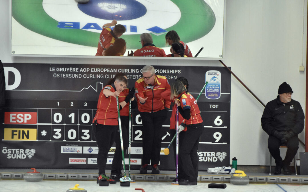 Cuarto día de competición en el europeo de Curling